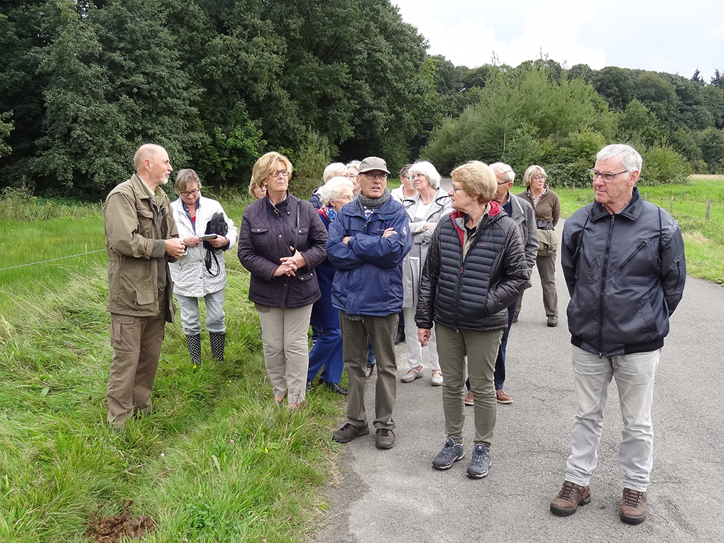  Uistapje 2017, rondleiding in de natuur en uitleg van de natuur. 